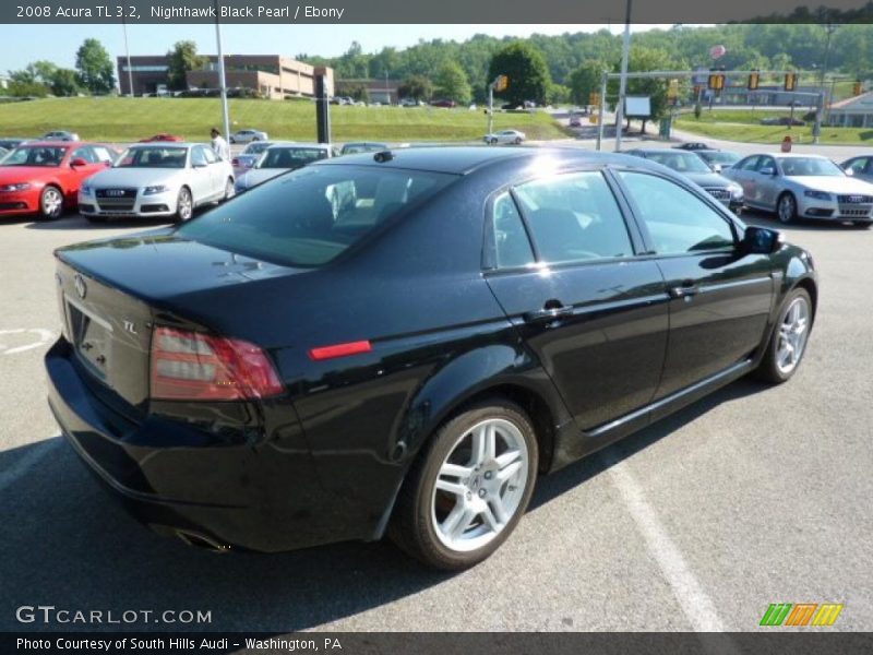 Nighthawk Black Pearl / Ebony 2008 Acura TL 3.2
