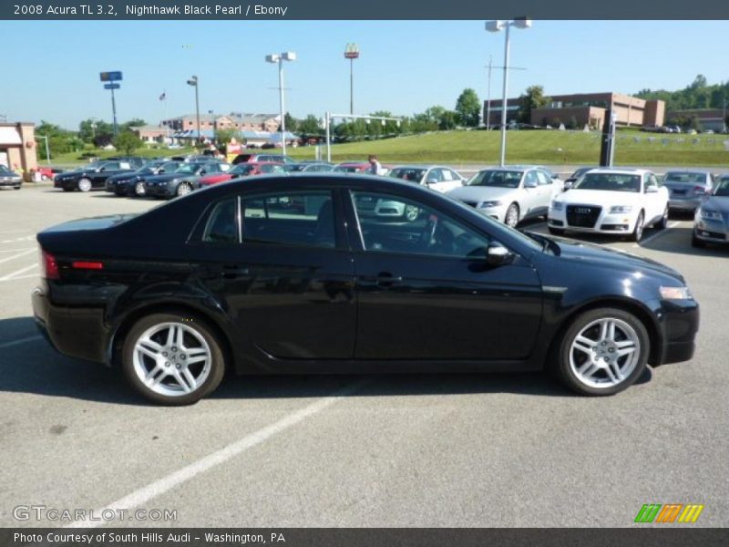 Nighthawk Black Pearl / Ebony 2008 Acura TL 3.2