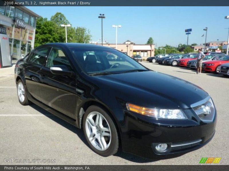 Nighthawk Black Pearl / Ebony 2008 Acura TL 3.2