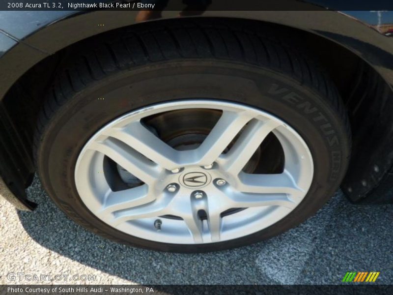 Nighthawk Black Pearl / Ebony 2008 Acura TL 3.2