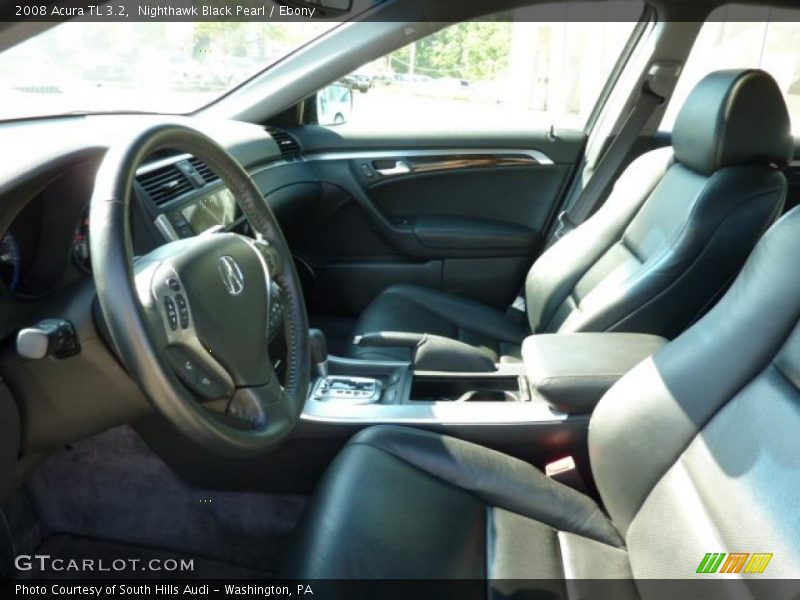 Nighthawk Black Pearl / Ebony 2008 Acura TL 3.2