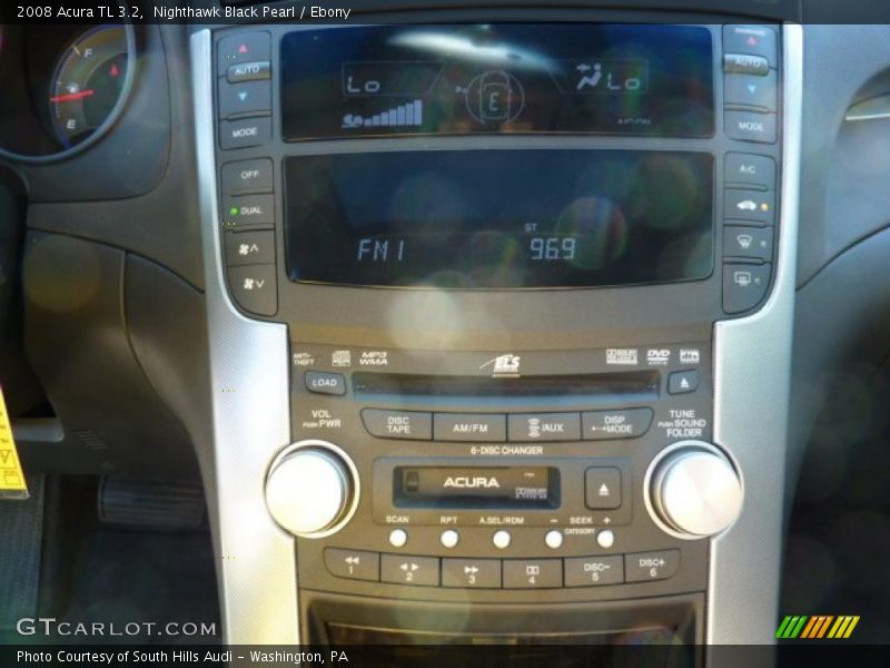 Nighthawk Black Pearl / Ebony 2008 Acura TL 3.2