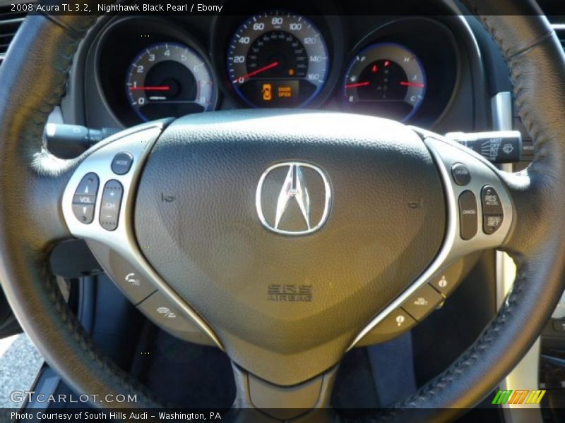 Nighthawk Black Pearl / Ebony 2008 Acura TL 3.2