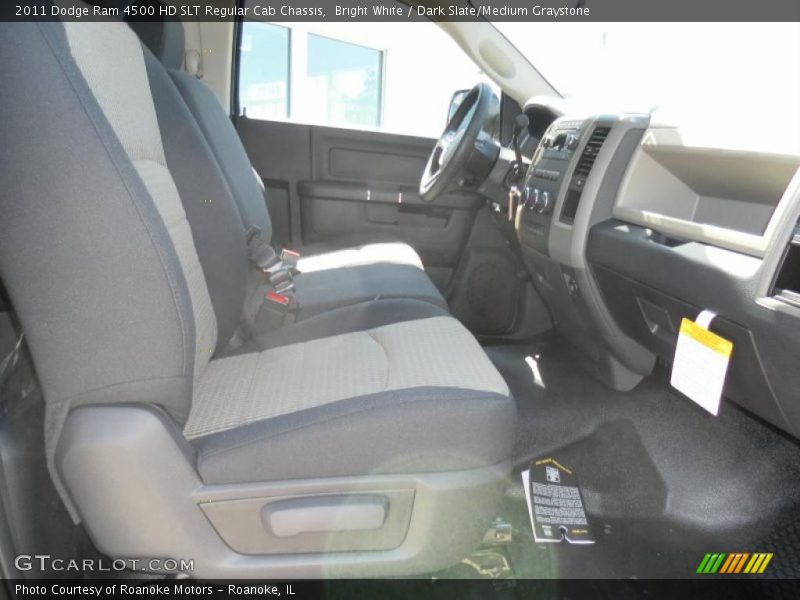 Bright White / Dark Slate/Medium Graystone 2011 Dodge Ram 4500 HD SLT Regular Cab Chassis
