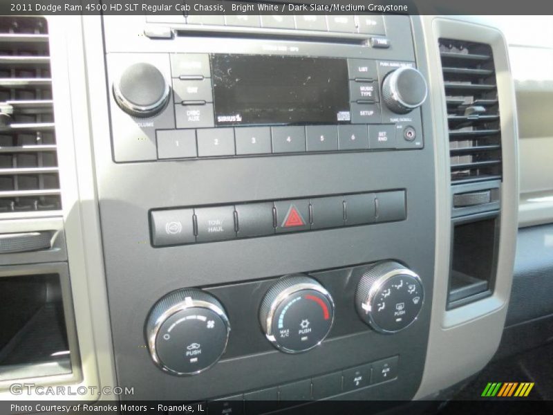 Bright White / Dark Slate/Medium Graystone 2011 Dodge Ram 4500 HD SLT Regular Cab Chassis