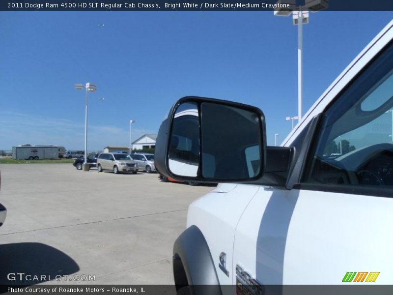 Bright White / Dark Slate/Medium Graystone 2011 Dodge Ram 4500 HD SLT Regular Cab Chassis