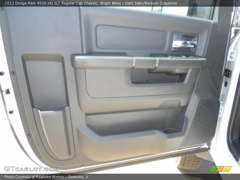 Bright White / Dark Slate/Medium Graystone 2011 Dodge Ram 4500 HD SLT Regular Cab Chassis