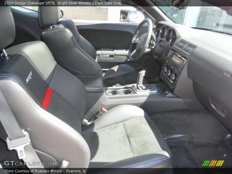Bright Silver Metallic / Dark Slate Gray 2009 Dodge Challenger SRT8