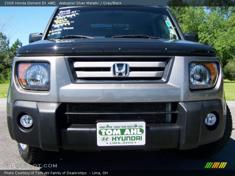 Alabaster Silver Metallic / Gray/Black 2008 Honda Element EX AWD