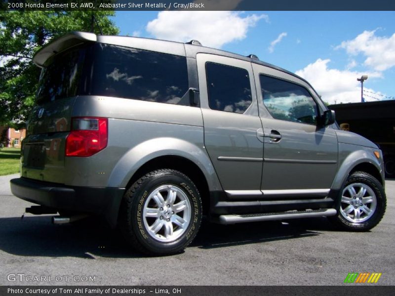 Alabaster Silver Metallic / Gray/Black 2008 Honda Element EX AWD