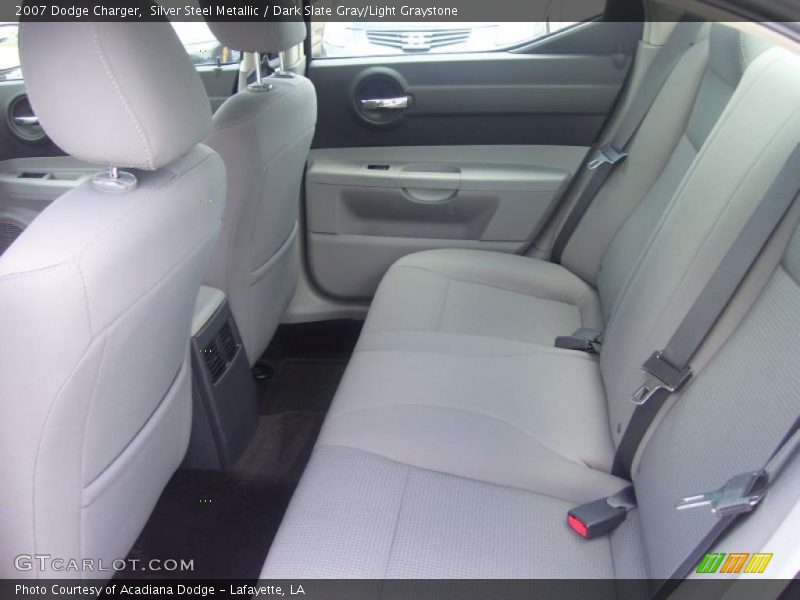 Silver Steel Metallic / Dark Slate Gray/Light Graystone 2007 Dodge Charger