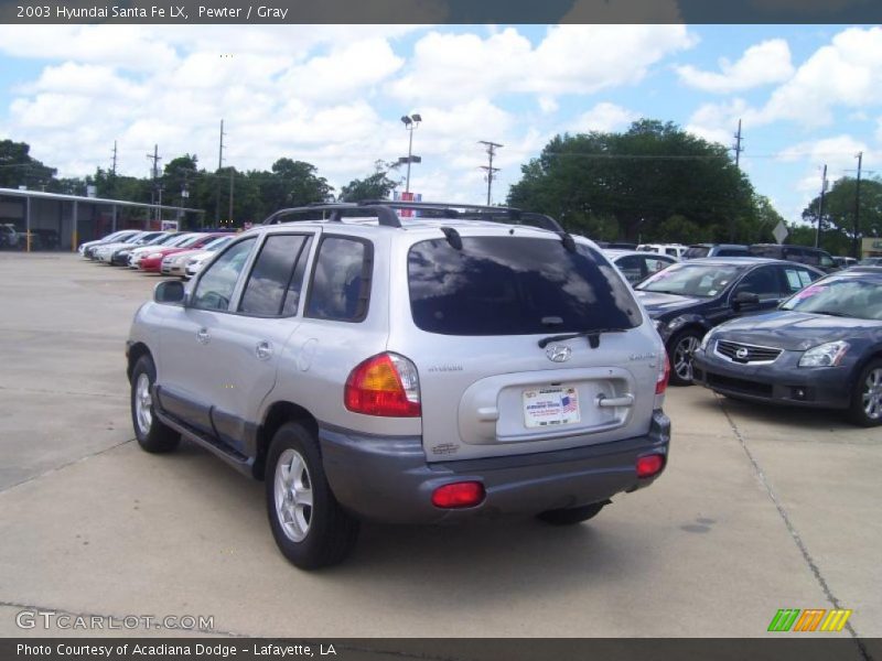 Pewter / Gray 2003 Hyundai Santa Fe LX