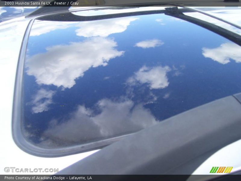Pewter / Gray 2003 Hyundai Santa Fe LX