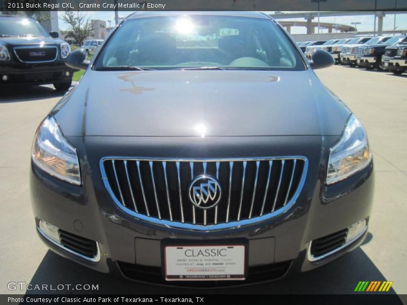 Granite Gray Metallic / Ebony 2011 Buick Regal CXL