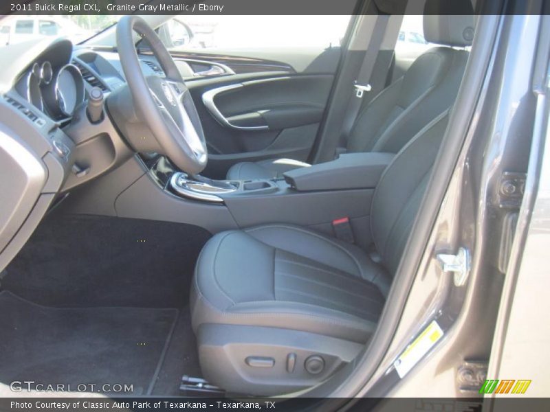 Granite Gray Metallic / Ebony 2011 Buick Regal CXL