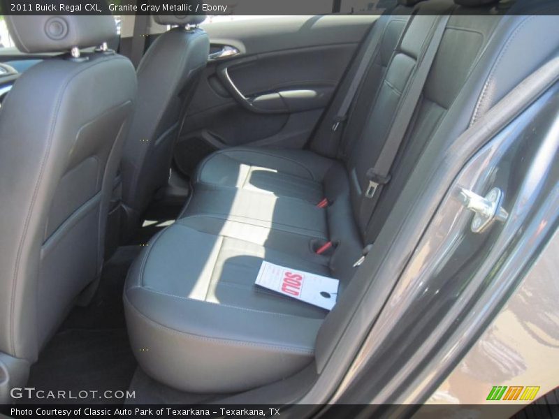 Granite Gray Metallic / Ebony 2011 Buick Regal CXL
