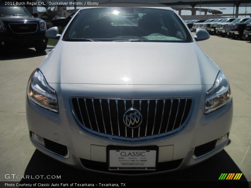 Quicksilver Metallic / Ebony 2011 Buick Regal CXL