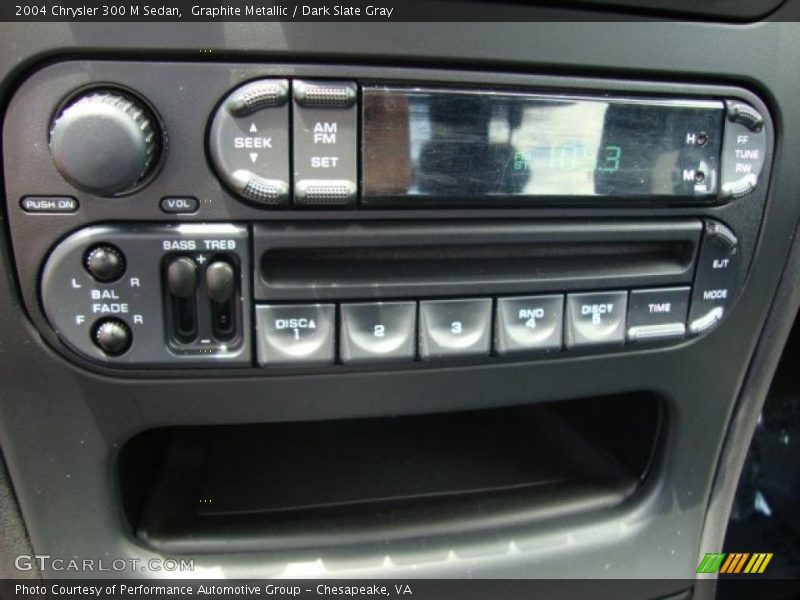 Graphite Metallic / Dark Slate Gray 2004 Chrysler 300 M Sedan