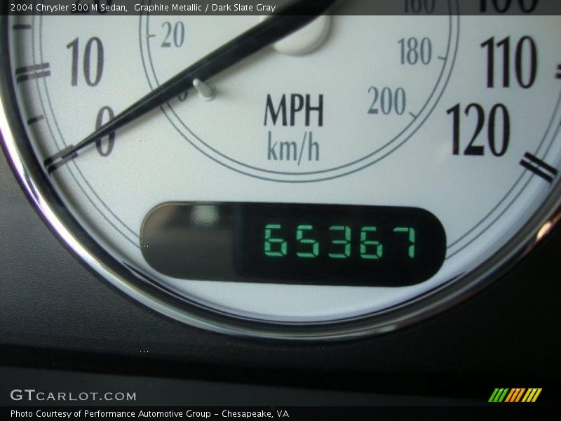 Graphite Metallic / Dark Slate Gray 2004 Chrysler 300 M Sedan
