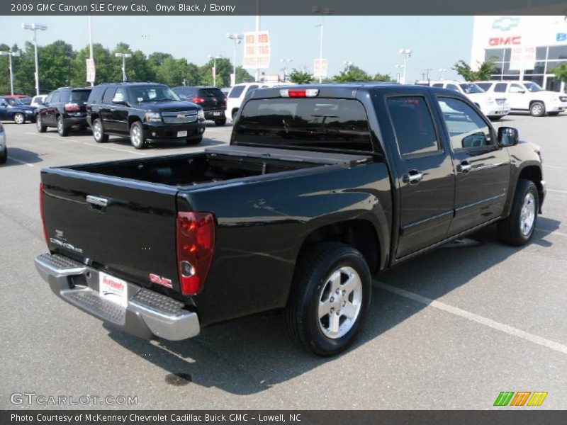 Onyx Black / Ebony 2009 GMC Canyon SLE Crew Cab