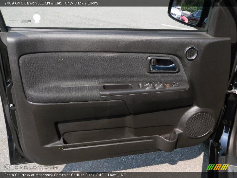 Onyx Black / Ebony 2009 GMC Canyon SLE Crew Cab