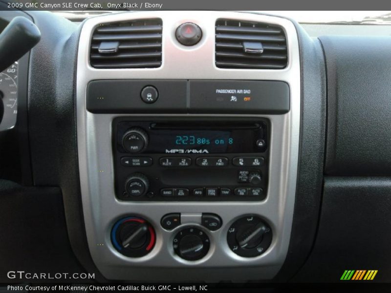 Onyx Black / Ebony 2009 GMC Canyon SLE Crew Cab