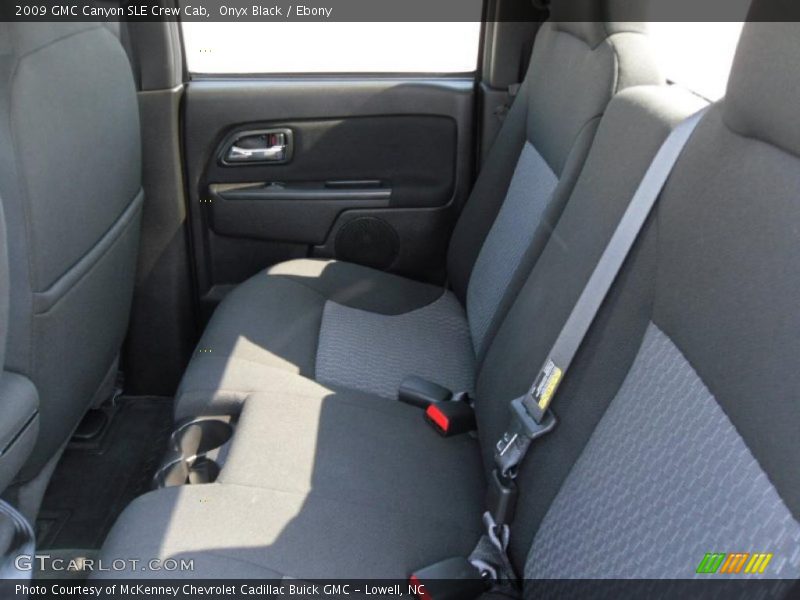 Onyx Black / Ebony 2009 GMC Canyon SLE Crew Cab