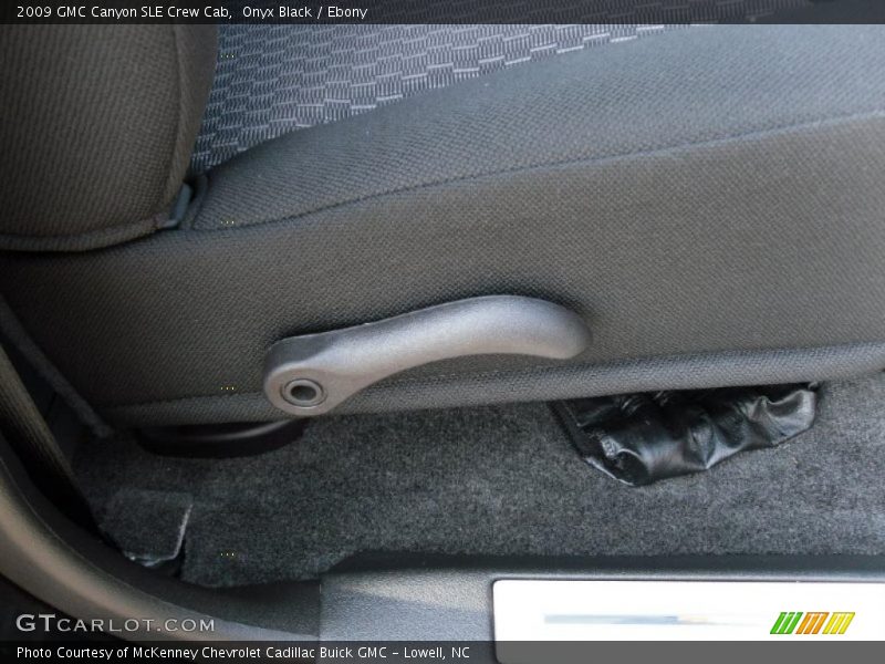 Onyx Black / Ebony 2009 GMC Canyon SLE Crew Cab