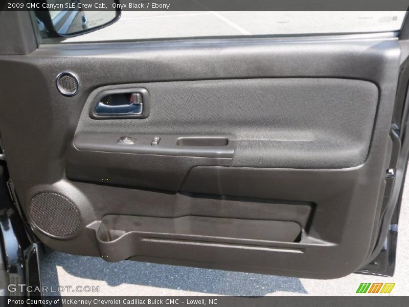 Onyx Black / Ebony 2009 GMC Canyon SLE Crew Cab