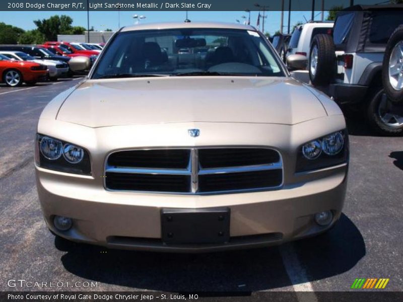 Light Sandstone Metallic / Dark Slate Gray 2008 Dodge Charger R/T