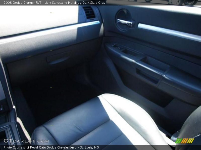 Light Sandstone Metallic / Dark Slate Gray 2008 Dodge Charger R/T