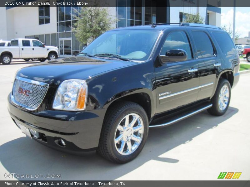 Onyx Black / Ebony 2010 GMC Yukon Denali