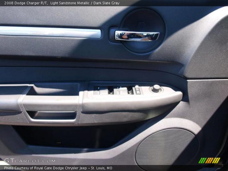 Light Sandstone Metallic / Dark Slate Gray 2008 Dodge Charger R/T