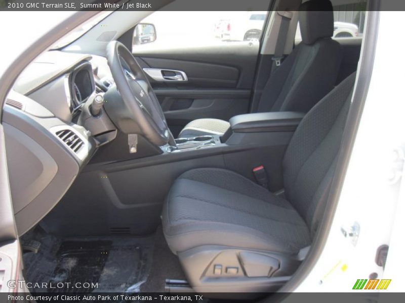 Summit White / Jet Black 2010 GMC Terrain SLE