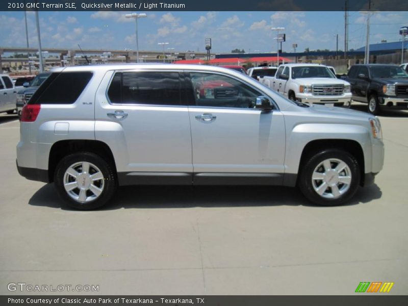 Quicksilver Metallic / Light Titanium 2010 GMC Terrain SLE