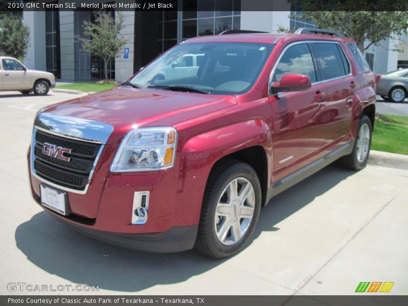 Merlot Jewel Metallic / Jet Black 2010 GMC Terrain SLE