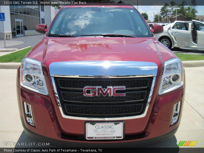 Merlot Jewel Metallic / Jet Black 2010 GMC Terrain SLE
