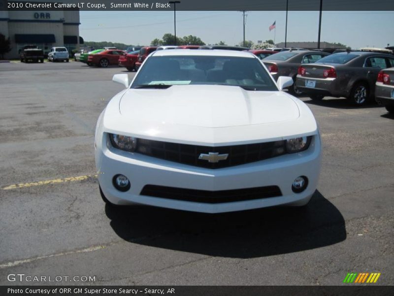 Summit White / Black 2010 Chevrolet Camaro LT Coupe