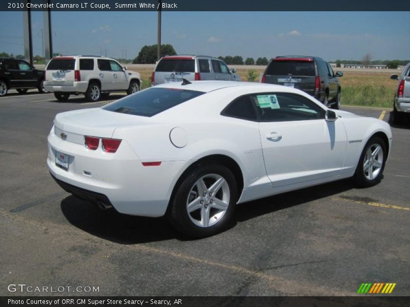 Summit White / Black 2010 Chevrolet Camaro LT Coupe