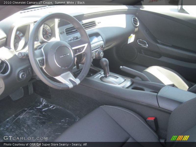 Summit White / Black 2010 Chevrolet Camaro LT Coupe