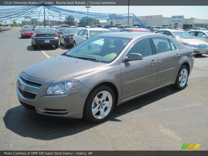 Mocha Steel Metallic / Cocoa/Cashmere 2010 Chevrolet Malibu LT Sedan