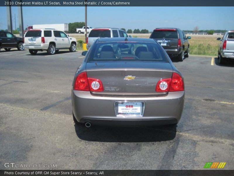 Mocha Steel Metallic / Cocoa/Cashmere 2010 Chevrolet Malibu LT Sedan