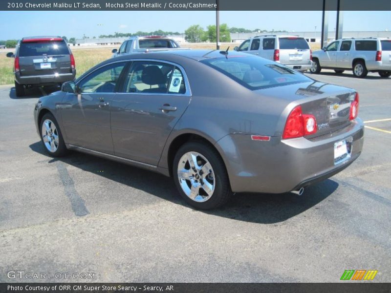 Mocha Steel Metallic / Cocoa/Cashmere 2010 Chevrolet Malibu LT Sedan