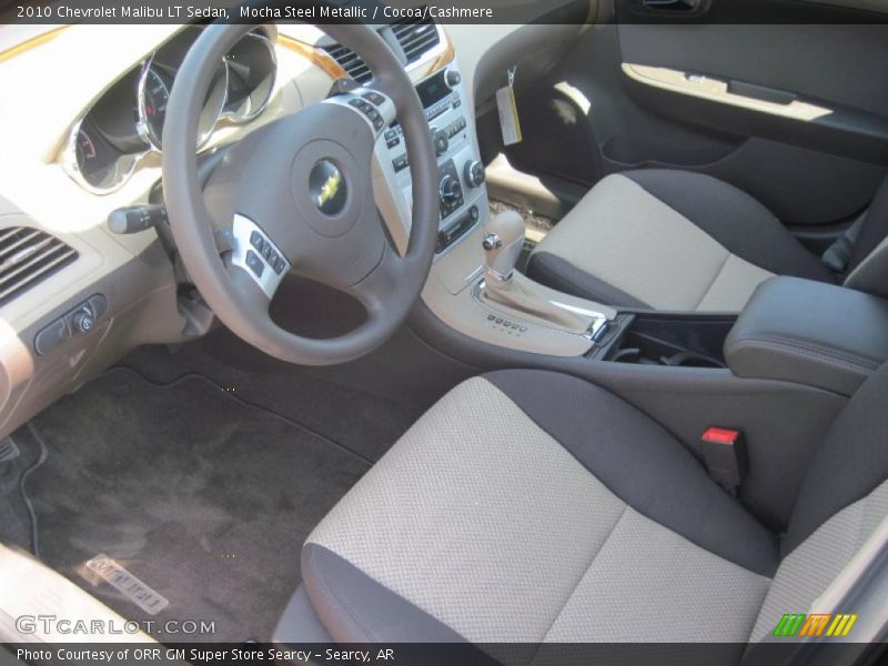 Mocha Steel Metallic / Cocoa/Cashmere 2010 Chevrolet Malibu LT Sedan
