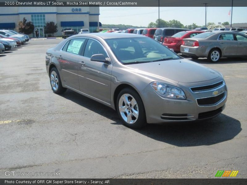 Mocha Steel Metallic / Cocoa/Cashmere 2010 Chevrolet Malibu LT Sedan