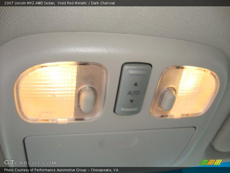 Vivid Red Metallic / Dark Charcoal 2007 Lincoln MKZ AWD Sedan