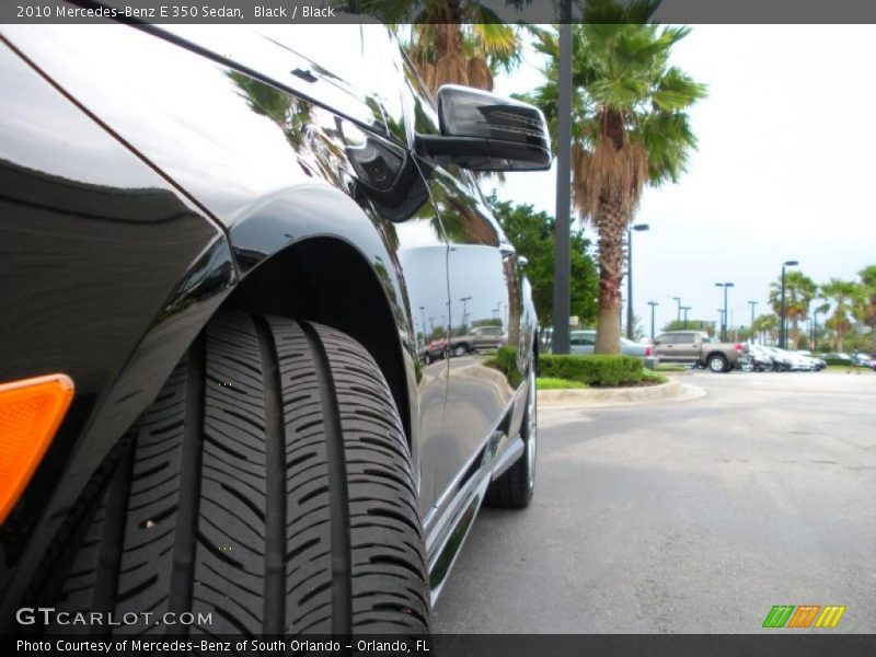Black / Black 2010 Mercedes-Benz E 350 Sedan