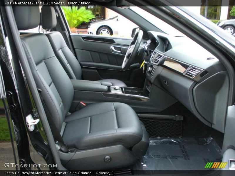 Black / Black 2010 Mercedes-Benz E 350 Sedan