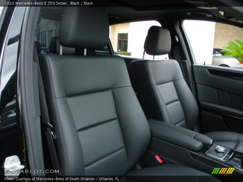 Black / Black 2010 Mercedes-Benz E 350 Sedan