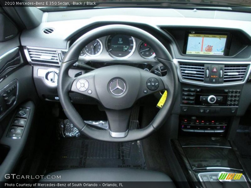 Black / Black 2010 Mercedes-Benz E 350 Sedan